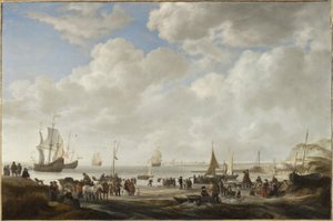 Näkymä rannalle, 1646